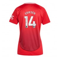 Maglie da calcio Manchester United Christian Eriksen #14 Prima Maglia Femminile 2024-25 Manica Corta